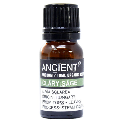 Organic Essential Oil - Clary Sage - 10 ml