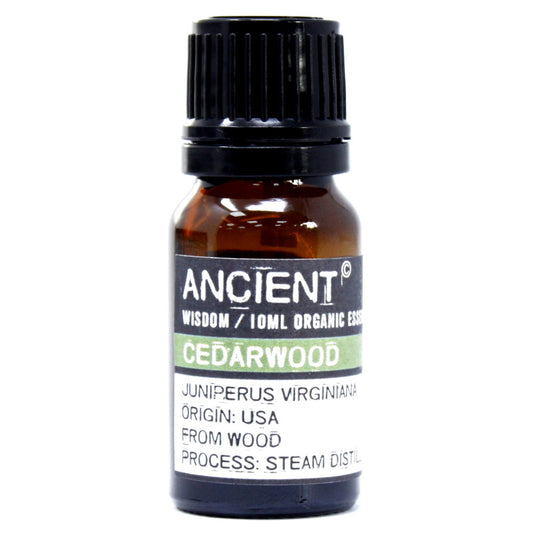 Organic Essential Oil - Cedarwood - 10 ml