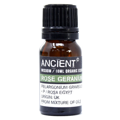 Organic Essential Oil - Rose Geranium - 10 ml