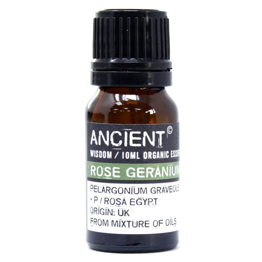 Organic Essential Oil - Rose Geranium - 10 ml