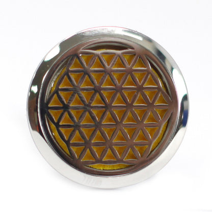 Car Diffuser Set - Flower of Life - 30 mm