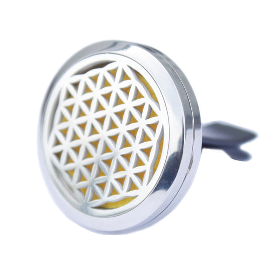 Car Diffuser Set - Flower of Life - 30 mm