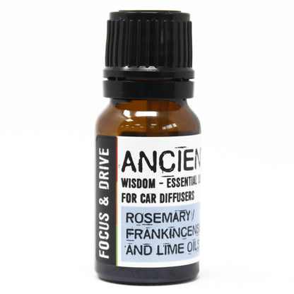 Aromatherapy Car Blend - Focus & Drive - 10 ml