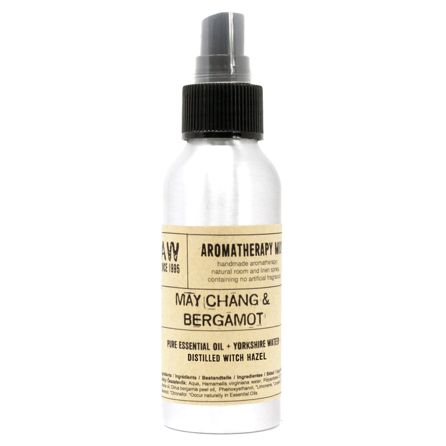 Essential Oil Mist - May Chang & Bergamot - 100 ml