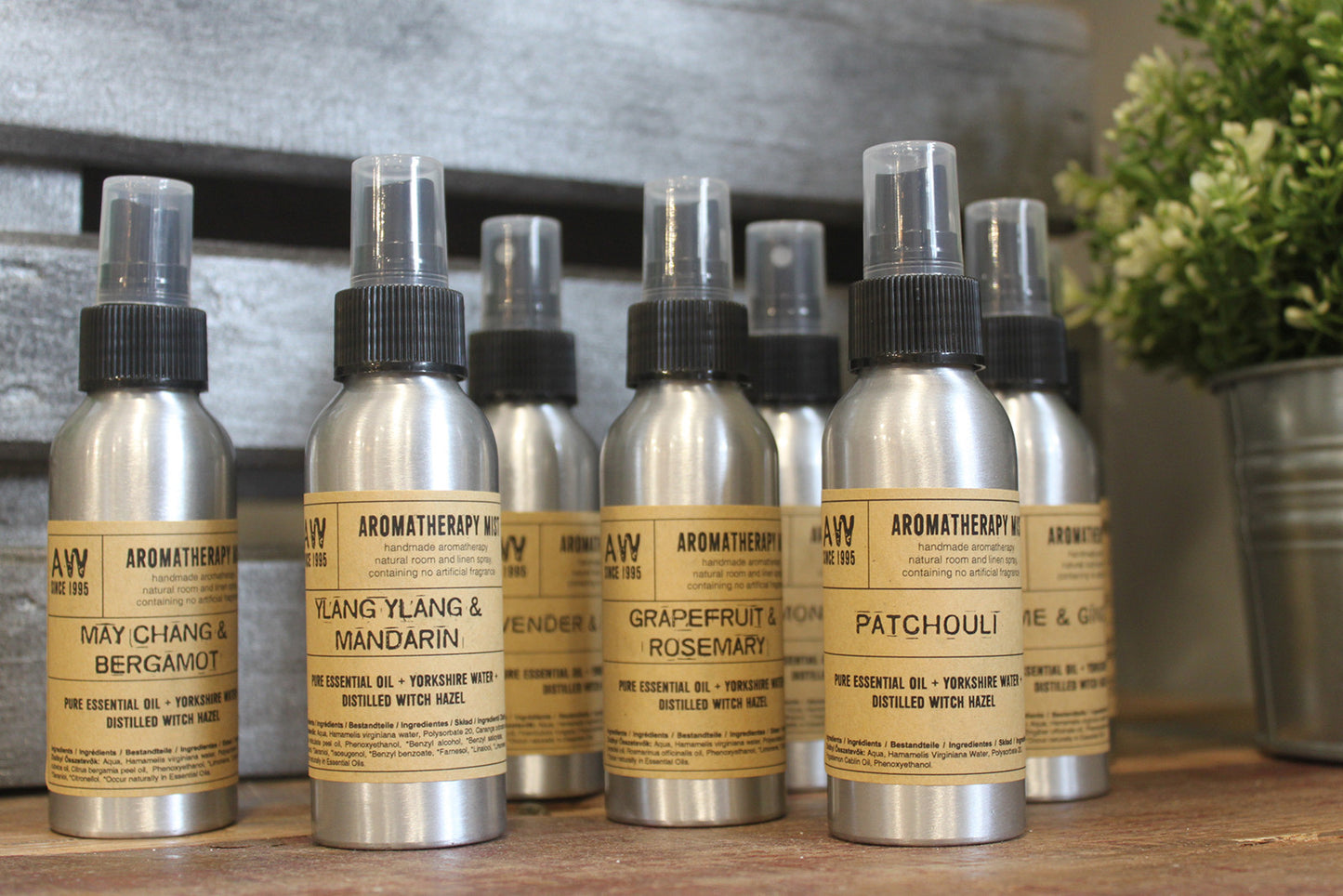 Essential Oil Mist - May Chang & Bergamot - 100 ml