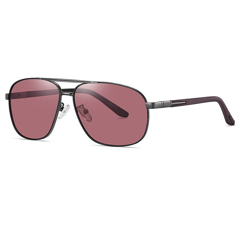 Men's Aviator Square Sunglasses - CJCF1090699