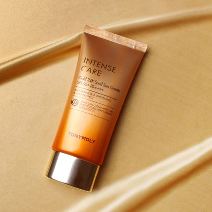 TONYMOLY Intense Care Gold 24K Snail Sun Cream [SPF50+ PA++++] - 50ml