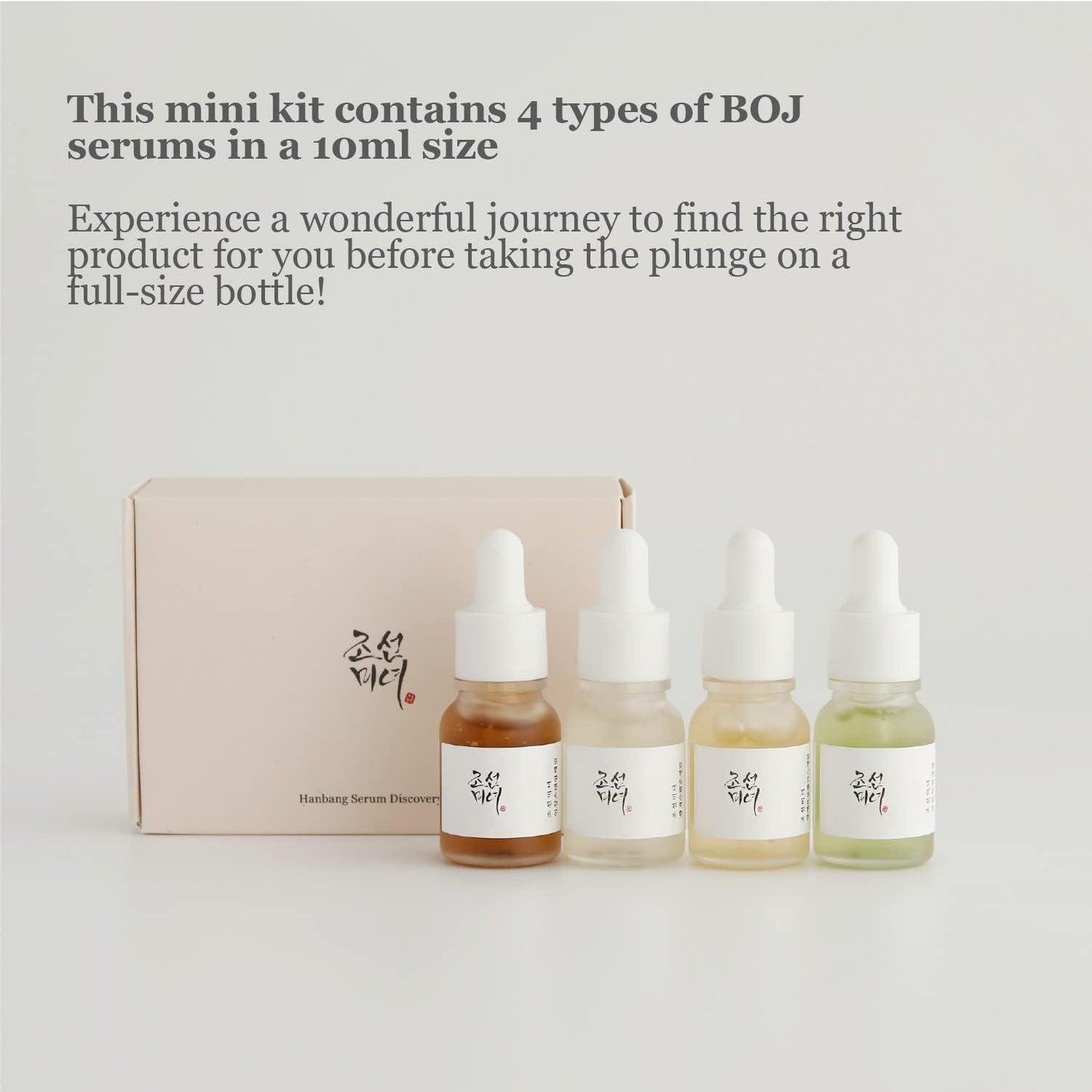 Beauty of Joseon Hanbang Serum Discovery Kit - 4pcs x 10ml
