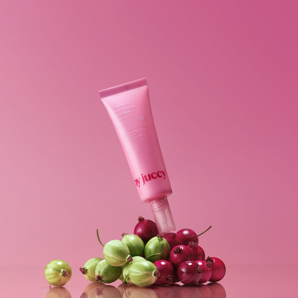 by juccy Gooseberry Juicy Glow-up Sun Serum [SPF50+ PA++++] - 50ml