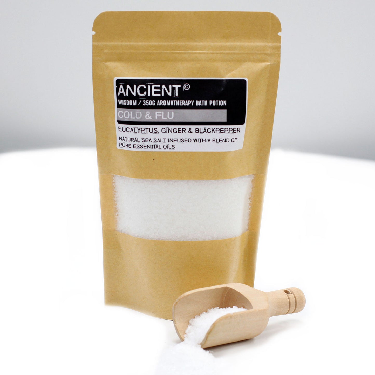 Aromatherapy Bath Potion in Kraft Bag - Colds & Flu - 350 g
