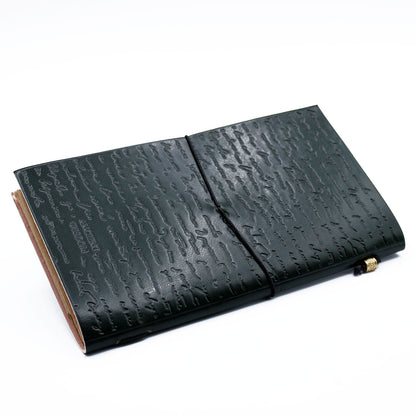 Handmade Leather Journal - If a Story is in You - Green - 80 pages