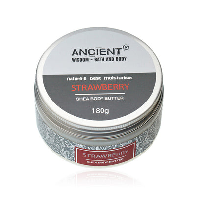 Shea Body Butter - Strawberry - 180 g