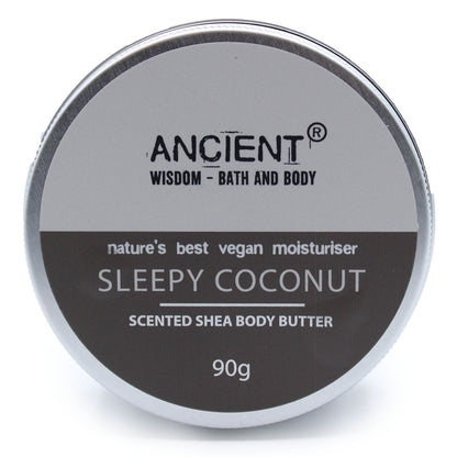 Scented Shea Body Butter - Sleepy Coconut - 90 g