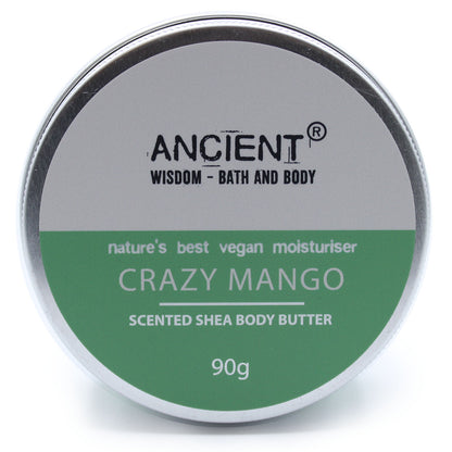 Scented Shea Body Butter - Crazy Mango - 90 g
