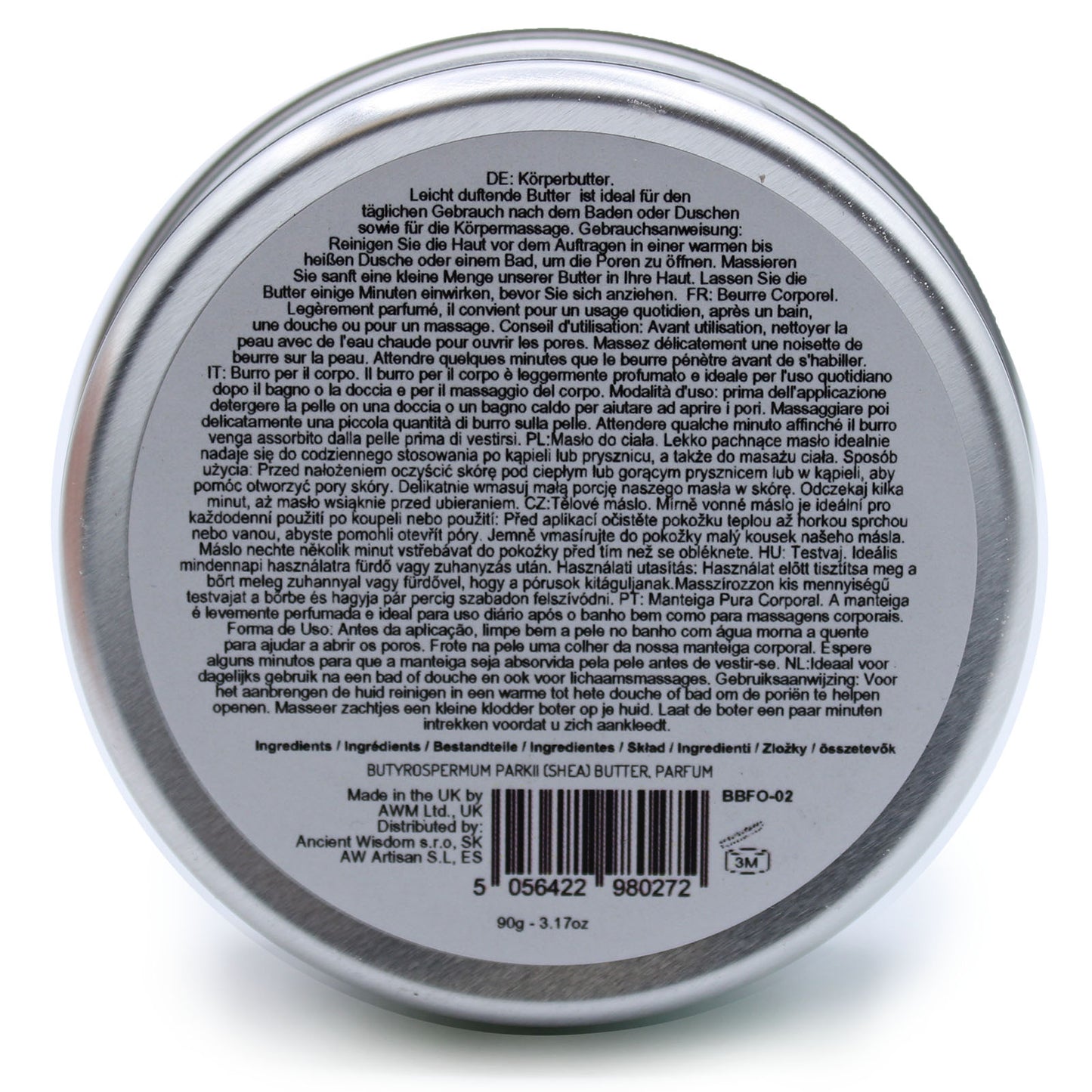 Scented Shea Body Butter - Crazy Mango - 90 g
