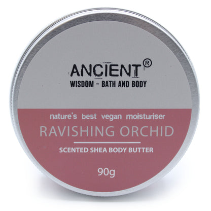 Scented Shea Body Butter - Ravishing Orchid - 90 g