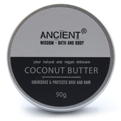 Coconut Butter - Nourishes & Protects Skin & Hair - 90 g