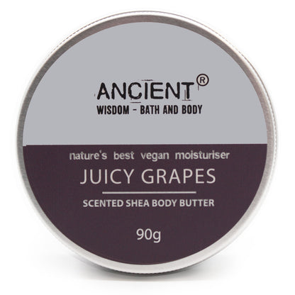 Scented Shea Body Butter - Juicy Grapes - 90 g