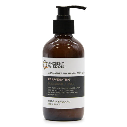 Hand & Body Lotion - Sandalwood & Rose - 250 ml