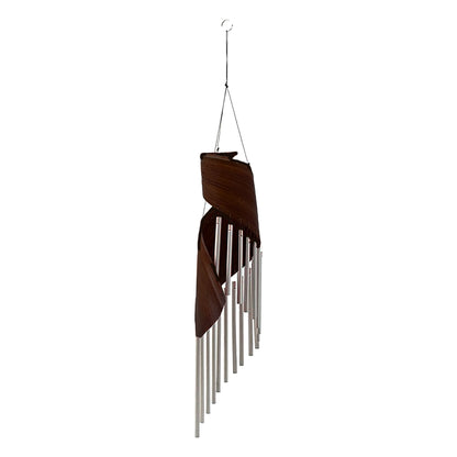 Coconut Leaf Windchimes - Chocolate