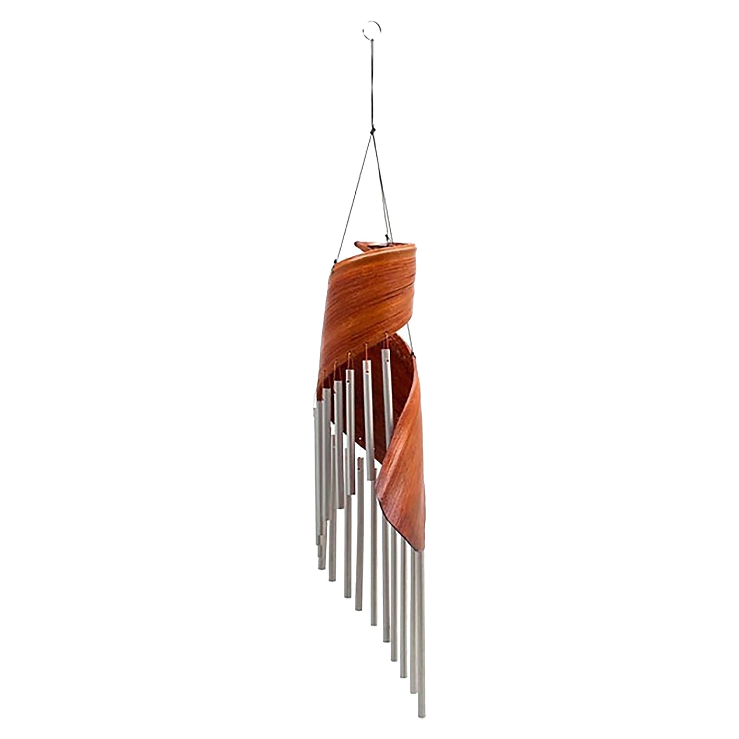 Coconut Leaf Windchimes - Natural