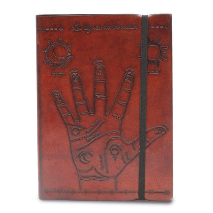 Notebook with strap - Palmistry - Small
