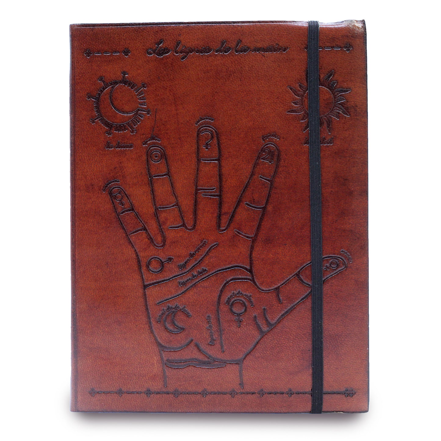 Notebook with strap - Palmistry - Medium