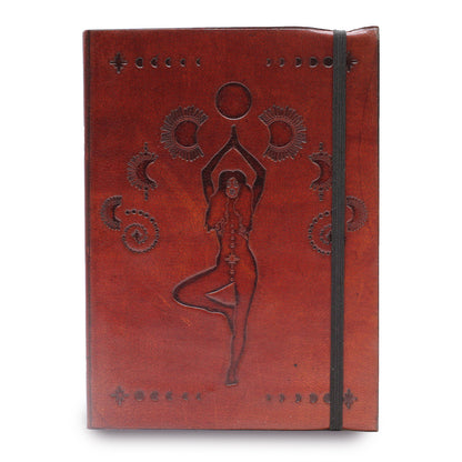 Notebook with strap - Cosmic Goddess - Small