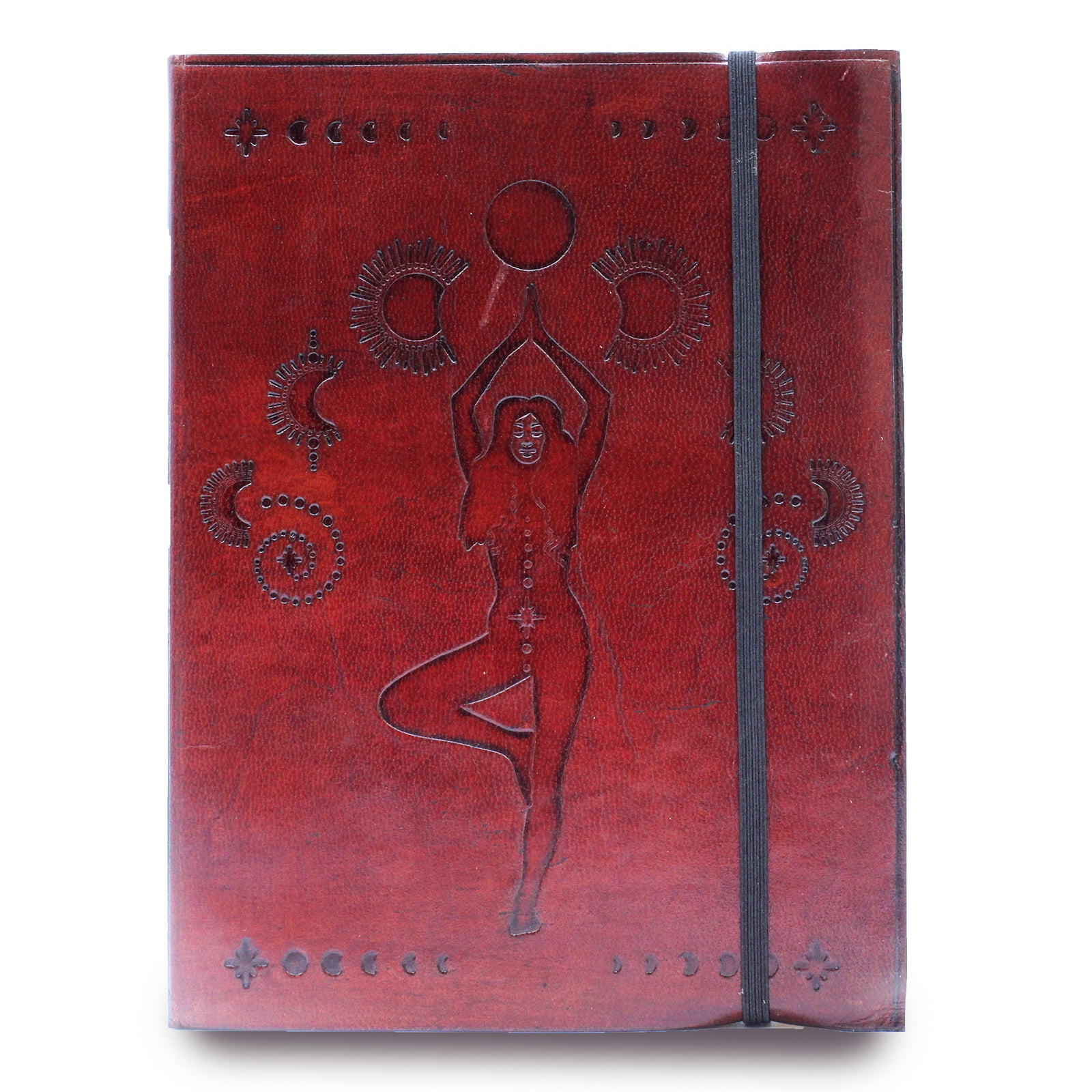 Notebook with strap - Cosmic Goddess - Medium
