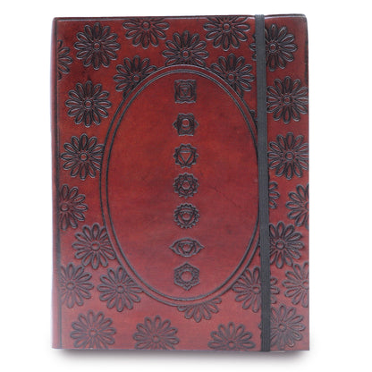 Notebook with strap - Chakra Mandala - Medium