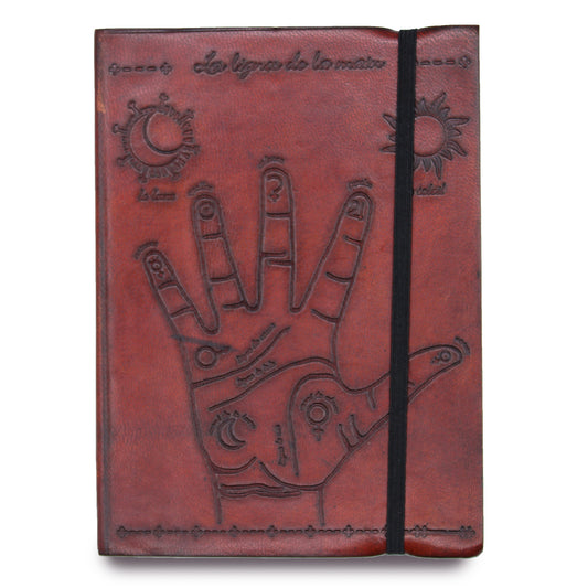 Notebook with strap - Palmistry - Small
