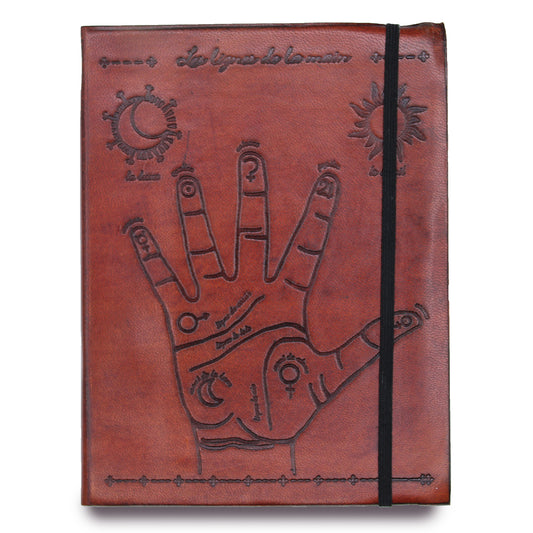 Notebook with strap - Palmistry - Medium
