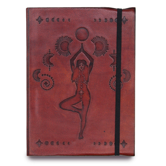 Notebook with strap - Cosmic Goddess - Small