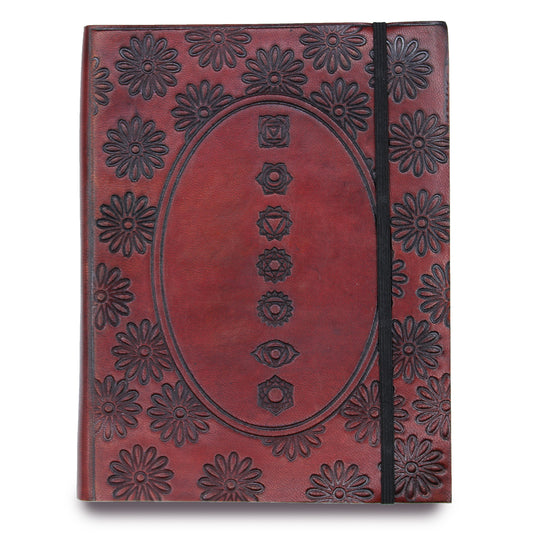 Notebook with strap - Chakra Mandala - Medium