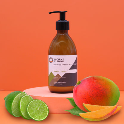 Fragranced Hand & Body Lotion - Mango & Lime - 300 ml