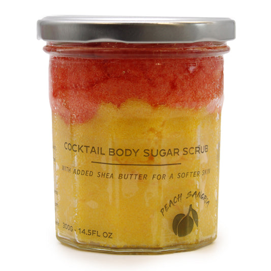 Fragranced Sugar Body Scrub - Peach Sangria - 300 g