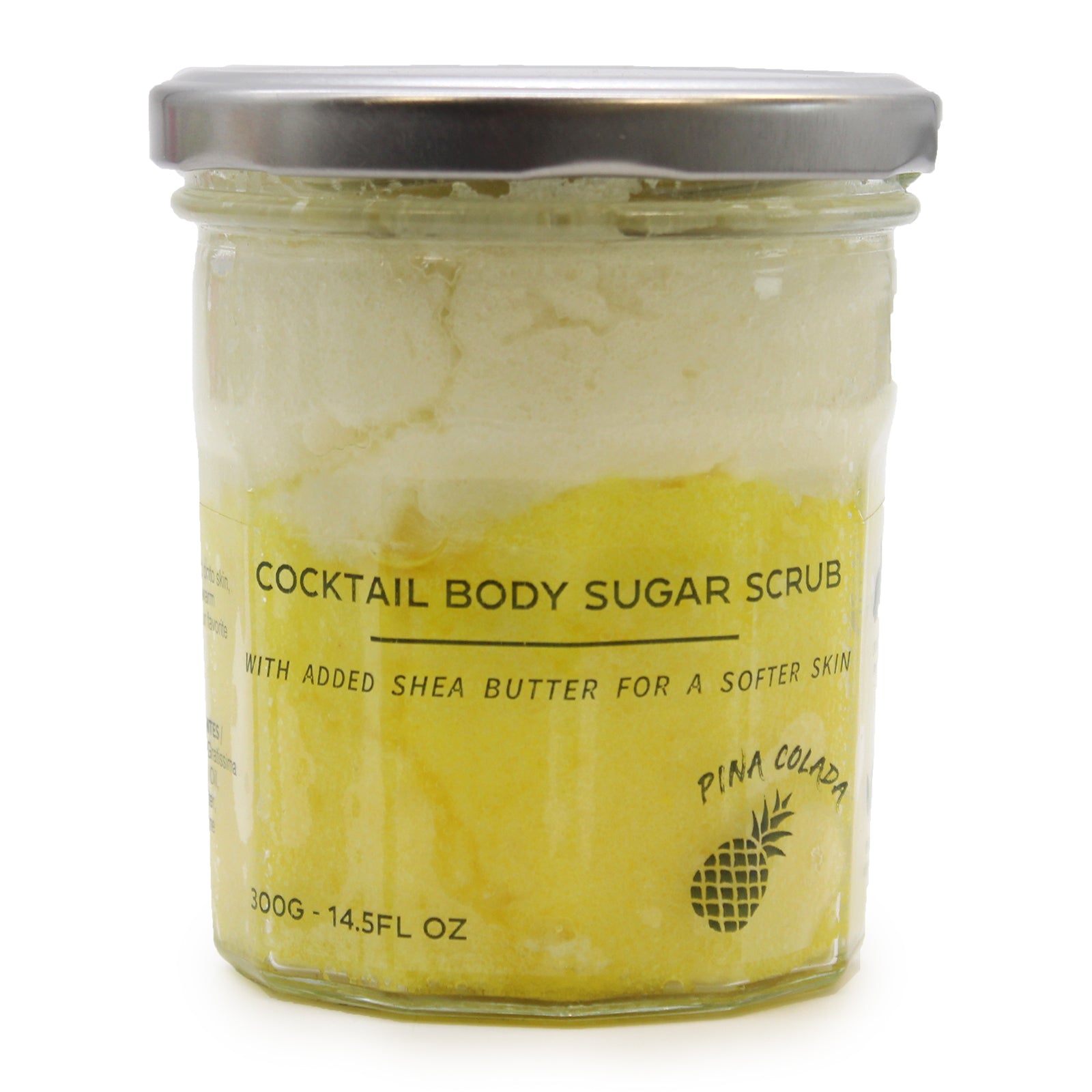 Fragranced Sugar Body Scrub - Pinacolada - 300 g