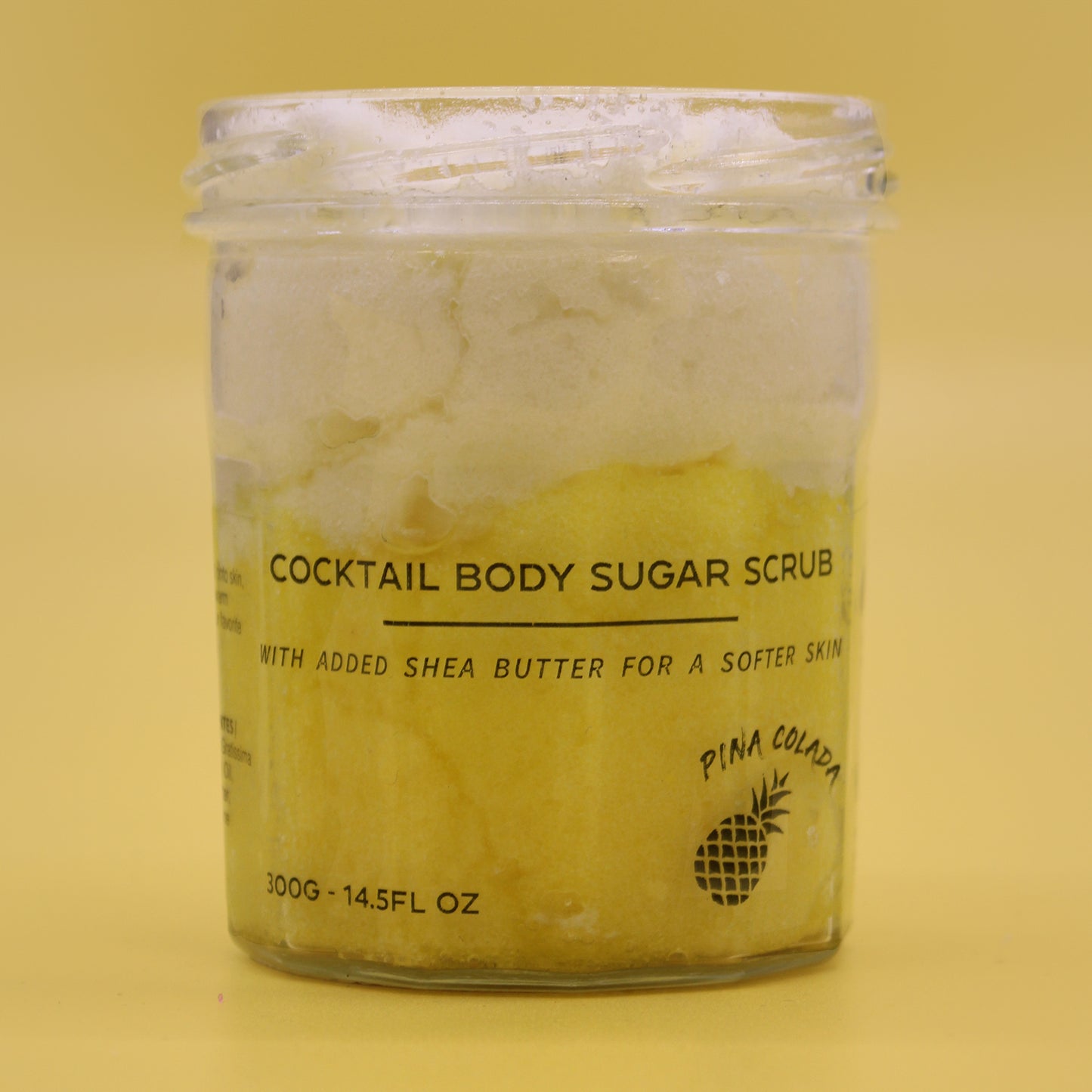 Fragranced Sugar Body Scrub - Pinacolada - 300 g