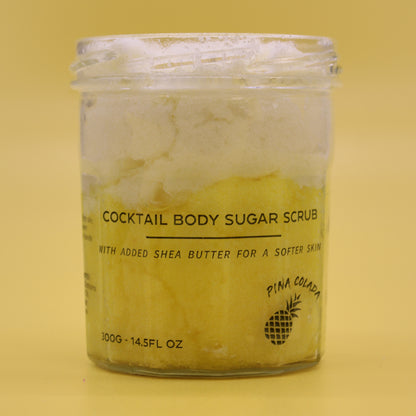 Fragranced Sugar Body Scrub - Pinacolada - 300 g