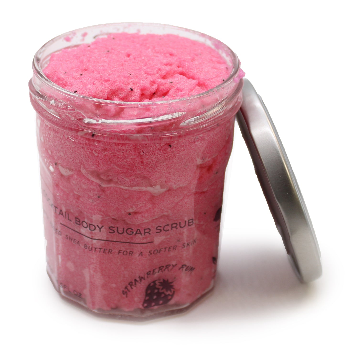 Fragranced Sugar Body Scrub - Strawberry Rum - 300 g
