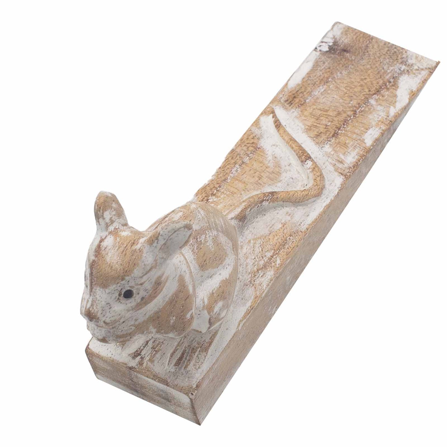 Hand-Carved Doorstop - Dormouse