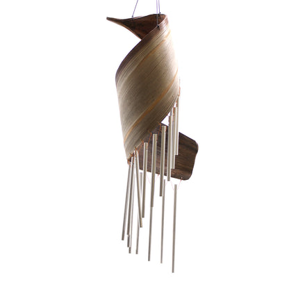 Coconut Leaf Windchimes - Natural