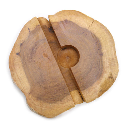 Phone Holder - Gamal Wood - Whitewash - Large