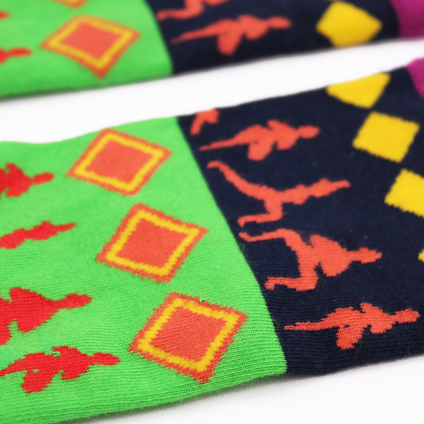 Hop Hare Bamboo Socks - Yoga Poses - Medium / Large (7.5 - 11.5)