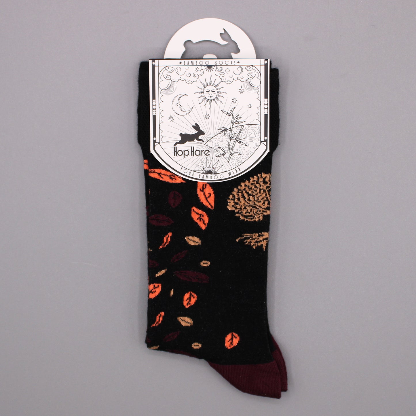 Hop Hare Bamboo Socks - Tree of Life - Medium / Large (7.5 - 11.5)