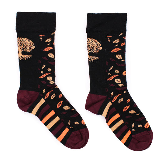 Hop Hare Bamboo Socks - Tree of Life - Medium / Large (7.5 - 11.5)