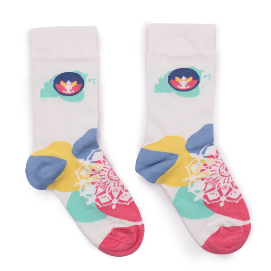 Hop Hare Bamboo Socks - Meditation - Medium / Large (7.5 - 11.5)