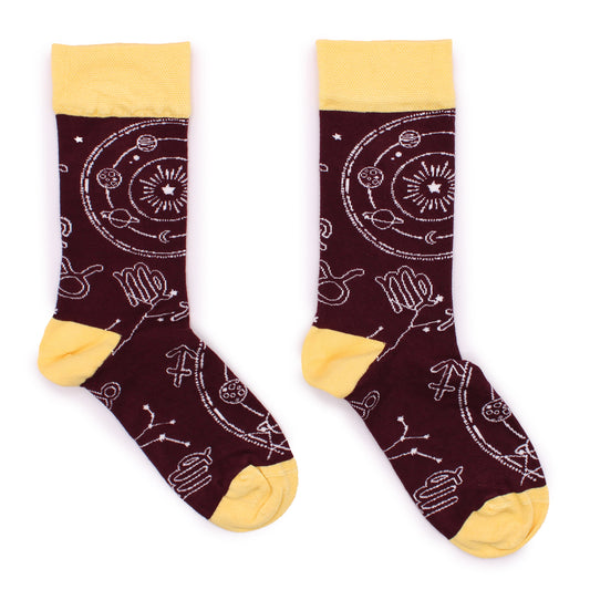 Hop Hare Bamboo Socks - Zodiac - Medium / Large (7.5 - 11.5)