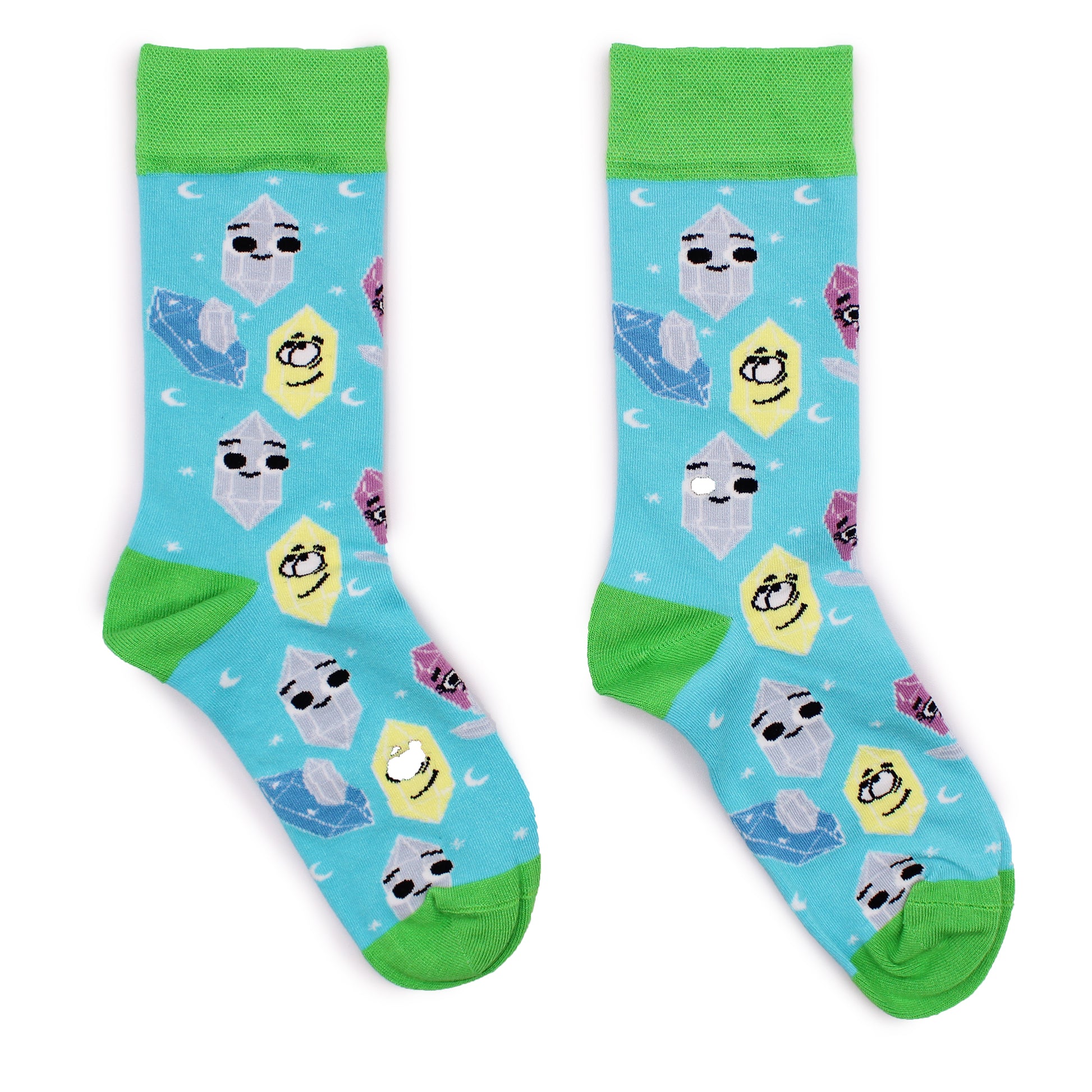 Hop Hare Bamboo Socks - Lucky Gemstones- Medium / Large (7.5 - 11.5)