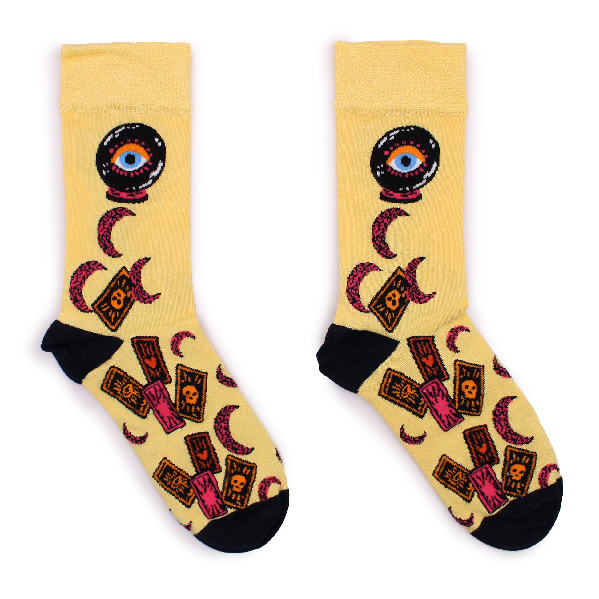 Hop Hare Bamboo Socks - Tarot Cards - Medium / Large (7.5 - 11.5)